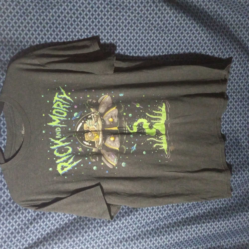 Rick & Morty FYE Black T-shirt